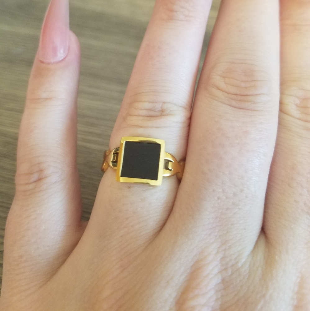 Bohomoon Size 8 Tarnish Proof Ring